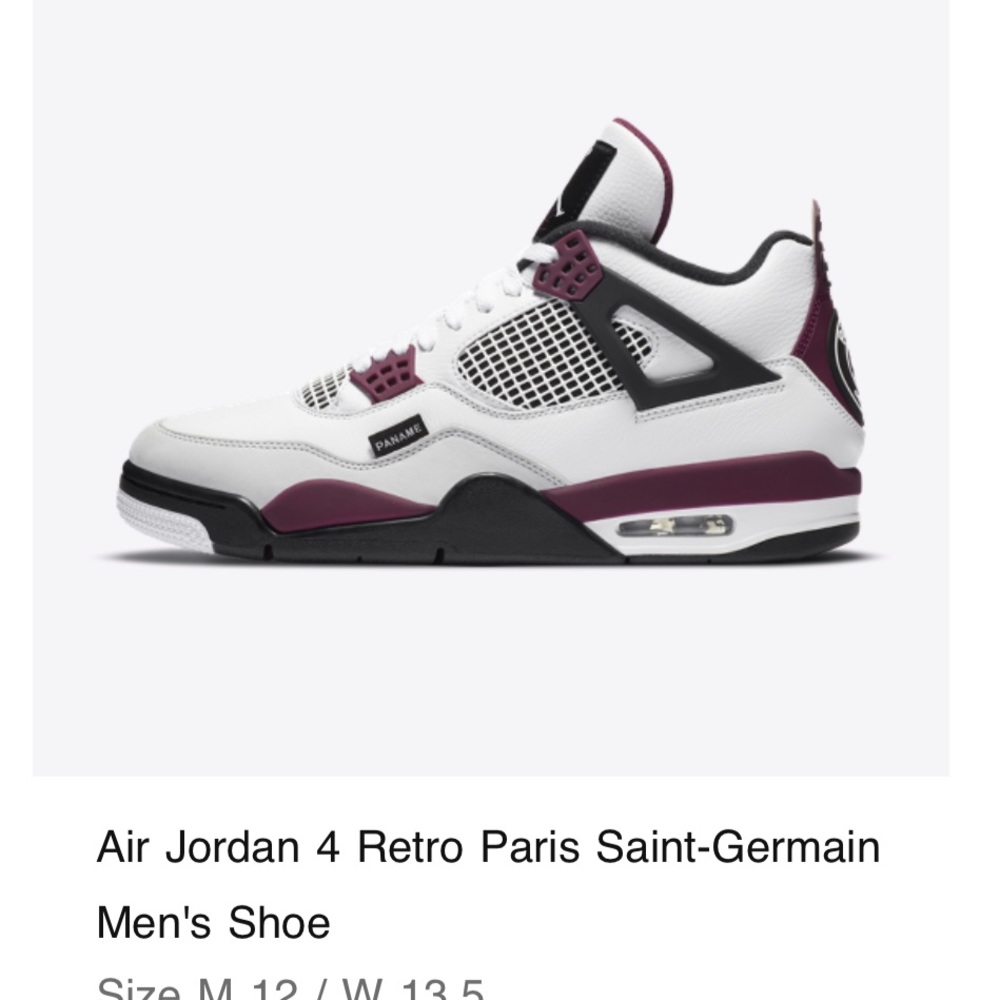 Air Jordan 4 retro Paris st germain